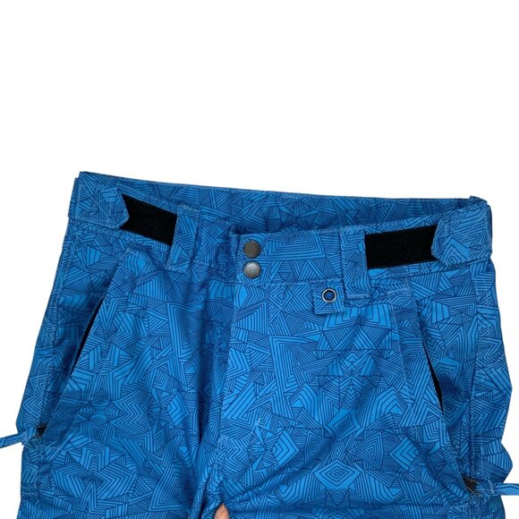 Arctix Kids Snow Pants with Reinforced Knees and Seat L Blue - Picture 7 of 14